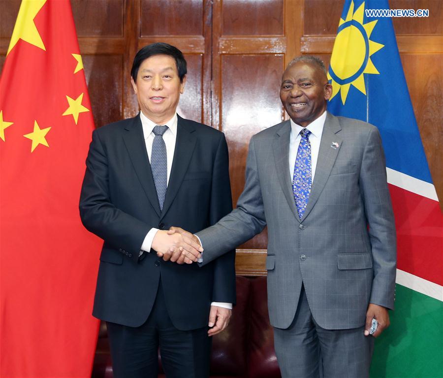 NAMIBIA-CHINA-LI ZHANSHU-VISIT