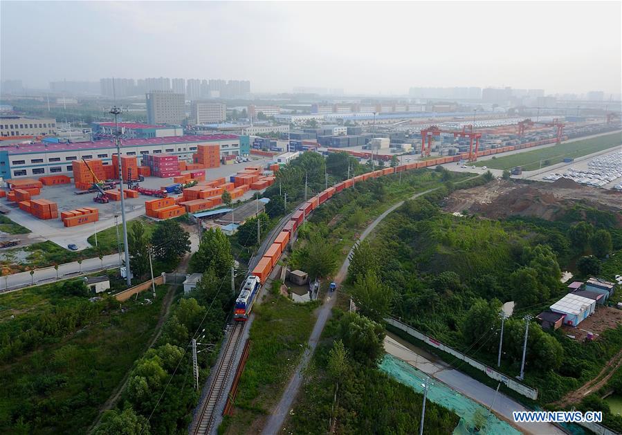 CHINA-EUROPE-FREIGHT TRAINS TRIPS-SURGING