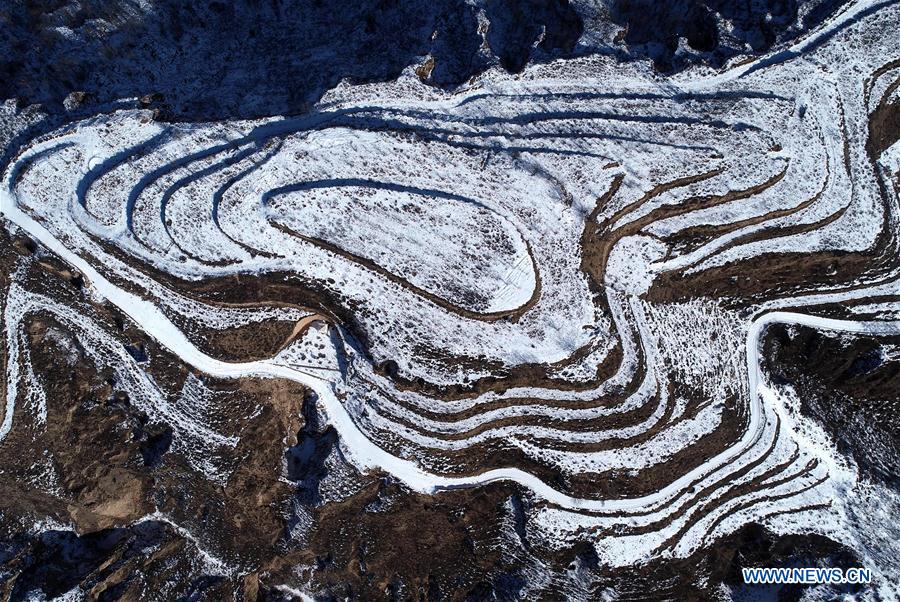 CHINA-SHAANXI-YAN'AN-SNOW SCENERY (CN)