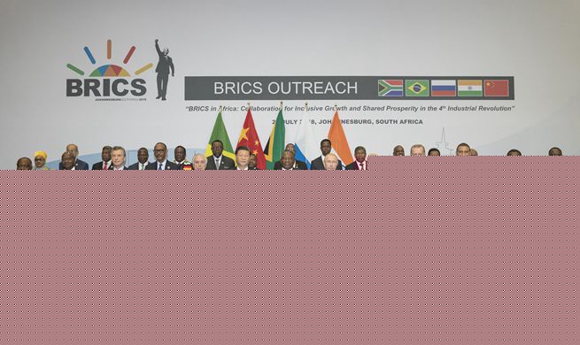 Xi calls for expanding "BRICS Plus" cooperation to address common challenges