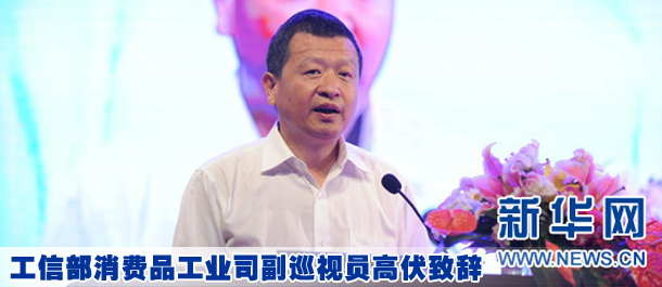 工信部消費品工業司副巡視員高伏致辭