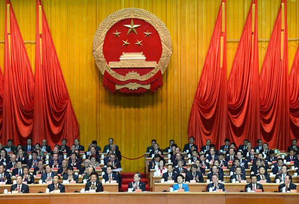 10月1日，慶祝中華人民共和國(guó)成立66周年暨新疆維吾爾自治區(qū)成立60周年大會(huì)在新疆人民會(huì)堂隆重舉行。 新華社記者 高潔 攝 