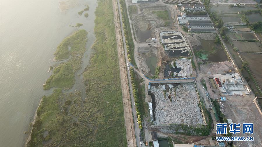 （圖文互動）（2）環保督察“回頭看”點名批評江蘇泰興長江邊傾倒污泥“變本加厲”