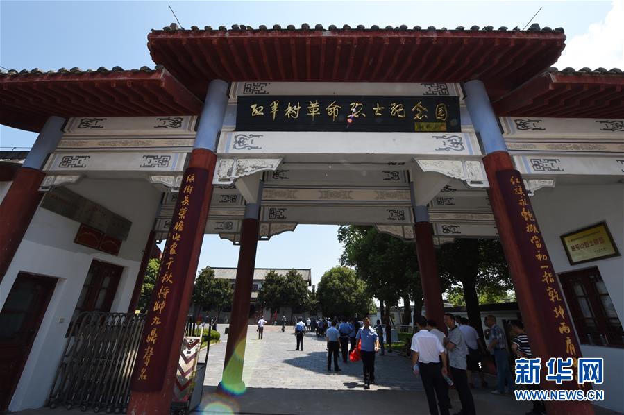 （壯麗70年·奮斗新時代——記者再走長征路·圖文互動）（4）“紅軍樹”下憶初心、守初心