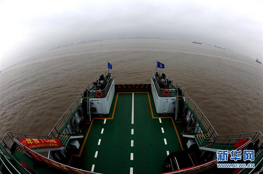 (圖文互動)(1)長江口生態修復見成效 水下長出147公里“人工魚礁”