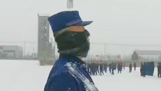 新訓消防員的隊列你們能打幾分？我不是一個人在戰斗！