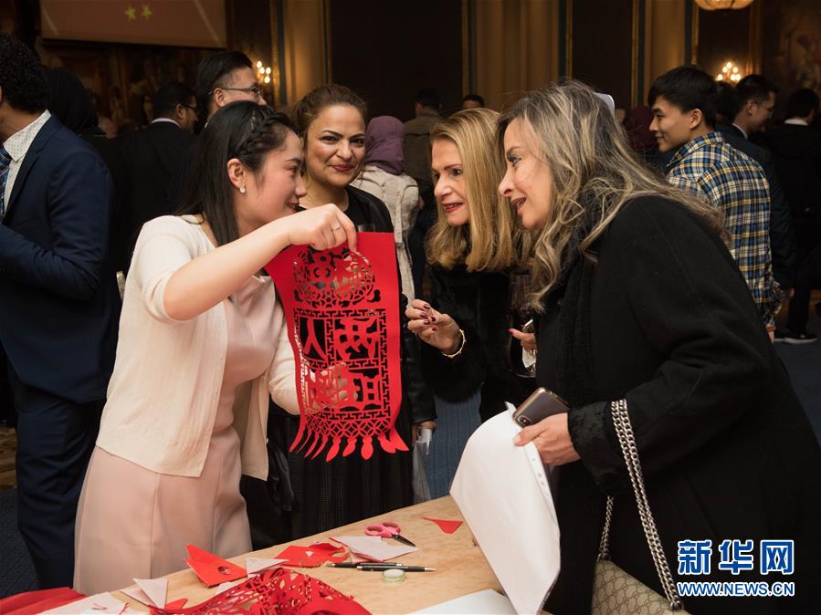 （XHDW·圖文互動）（5）五湖迎亥歲　四海賀新春——我駐外使領館舉辦新春招待會喜迎農歷新年