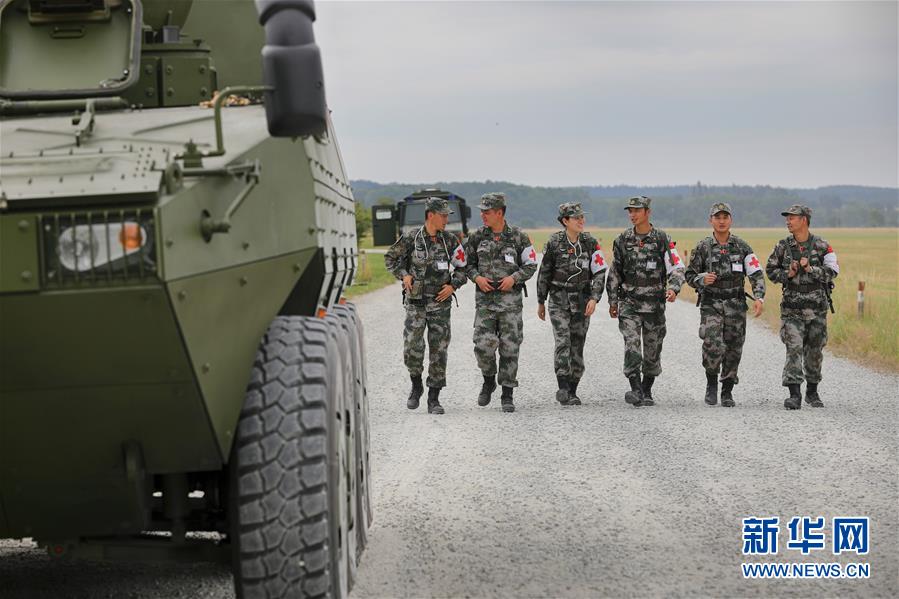 （國際·圖文互動）（2）通訊：海外演訓場，走來一群中國衛生士官
